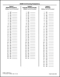 Screening Assessment for Gifted Elementary and Middle School Students ...