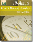 10 minute critical thinking activities for math pdf