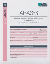 ABAS-3 SCHOOL / PARENT FORM (25)