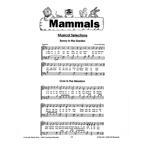 LIVES OF MAMMALS / MAMMALS (GRADE 1)